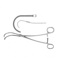 DeBakey Atrauma Multipurpose Vascular Clamp Stainless Steel, 16.5 cm - 6 1/2"